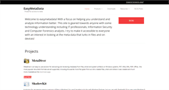 Desktop Screenshot of easymetadata.com